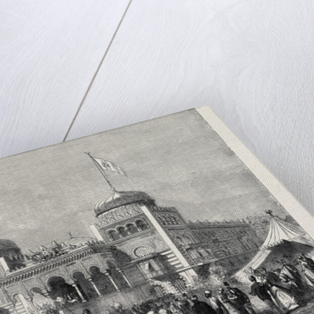 Palace of the Bey of Tunis 1867 by Anonymous