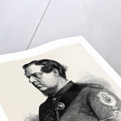 Sergeant Lane 1st Gloucester Rifle Volunteers Winner of the Queen's Prize and Gold Medal at Wimbledon UK 1867 by Anonymous