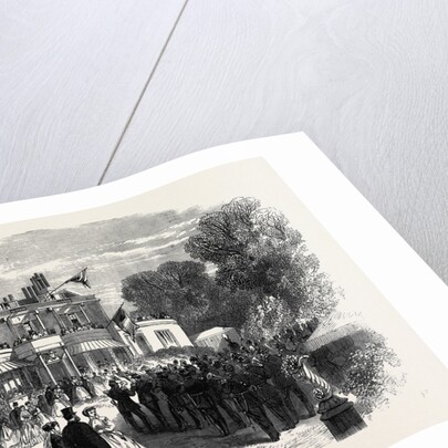 Reception of the Belgian Volunteers by Miss Burdett Coutts at Holly Lodge Highgate UK 1867 by Anonymous