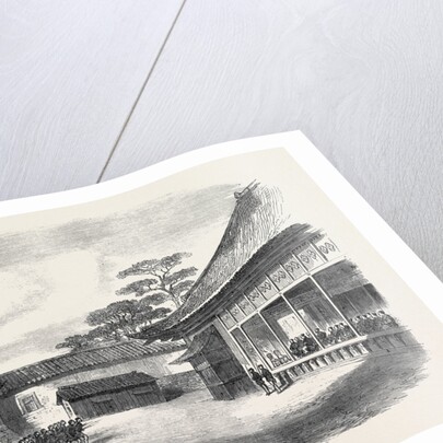 A Visit to the Tycoon of Japan: A Detachment of the 9th Regiment the Infantry Guard of the British Legation Reviewed Before the Tycoon 1867 by Anonymous