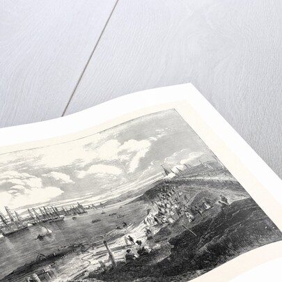The New Railway Steamboat Docks Barrow-in-Furness North Lancashire UK 1867 by Anonymous