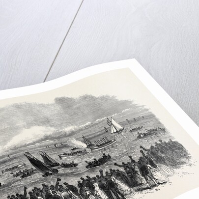Race of Six Lifeboats at Penzance UK 1867 by Anonymous