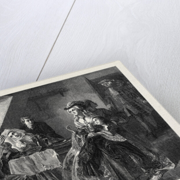 Peg Woffington's Visit to Triplet, in the Paris International Exhibition France 1867 by Anonymous