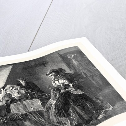 Peg Woffington's Visit to Triplet, in the Paris International Exhibition France 1867 by Anonymous