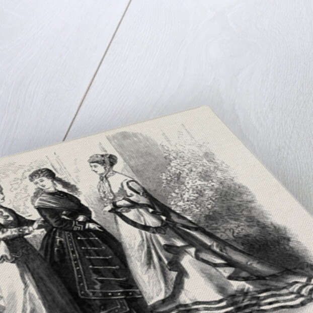 Paris Fashions for September France 1867 by Anonymous