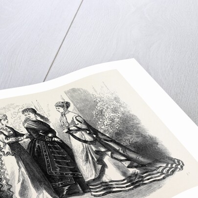 Paris Fashions for September France 1867 by Anonymous