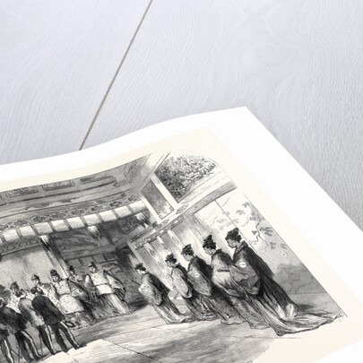 Official Reception of Sir Harry Parkes by the Tycoon of Japan at Osaka 1867 by Anonymous