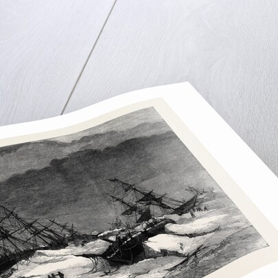 Wrecks on the Coast of Lapland in the White Sea 1867 by Anonymous