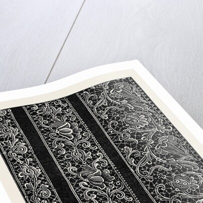 The Paris International Exhibition: Point Colbert a Reproduction of Venice Point Lace France 1867 by Anonymous