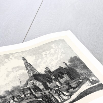 The English Cottage and Terra-Cotta Boiler-House in the British Section of the Park of the Paris Exhibition France 1867 by Anonymous