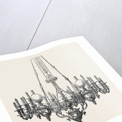 The Paris International Exhibition: Chandelier, France 1867 by Anonymous