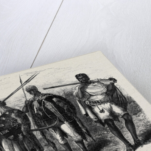 Abyssinian Warriors 1867 by Anonymous