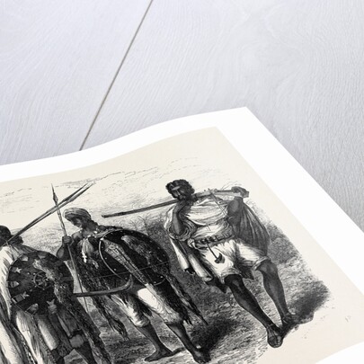 Abyssinian Warriors 1867 by Anonymous