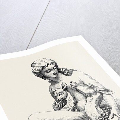 A Wood Nymph, Presented Tothe Members of the Art-Union of London UK 1867 by Anonymous