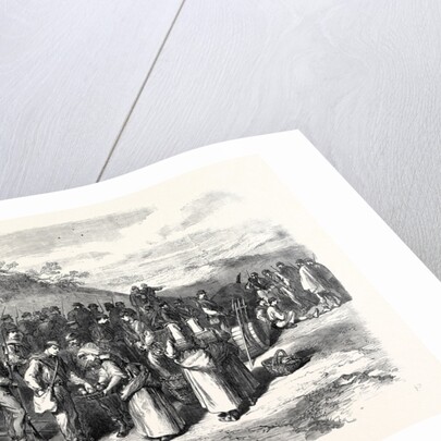 The Garibaldians at Bagnorea in the Roman States 1867 by Anonymous