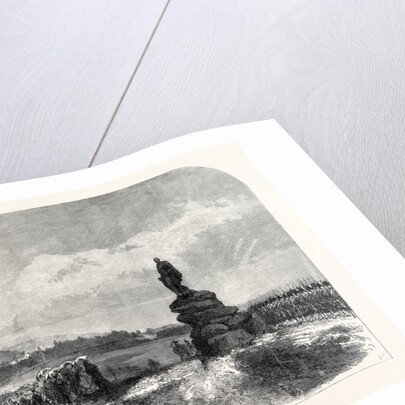 The Queen Uncovering the Statue of the Late Prince Consort at Balmoral 1867 by Anonymous