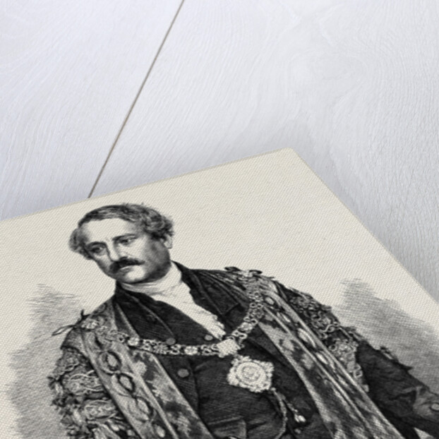 The Right Hon. W.F. Allen the New Lord Mayor of London UK 1867 by Anonymous