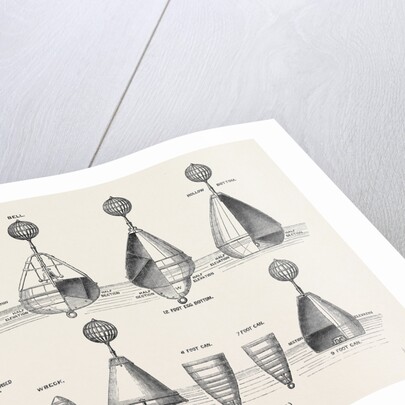 The Paris International Exhibition: Buoys Used by the Trinity House 1867 by Anonymous