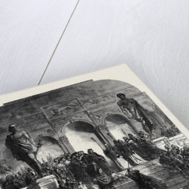 The Execution Scene from the Doge of Venice at Drury Lane Theatre London UK 1867 by Anonymous