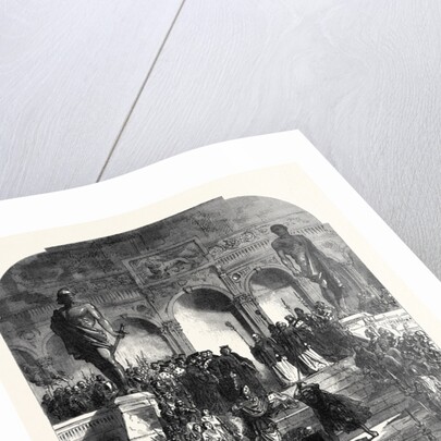 The Execution Scene from the Doge of Venice at Drury Lane Theatre London UK 1867 by Anonymous