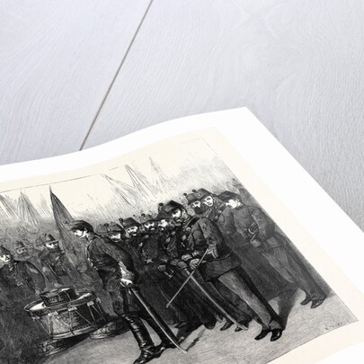 Presentation of Colours to the 4th Tower Hamlets Volunteer Corps London UK 1867 by Anonymous