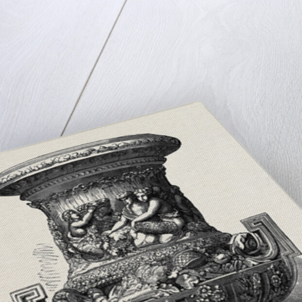 The Paris International Exhibition: The Earth White Marble Vase Exhibited by Viot and Co. France 1867 by Anonymous