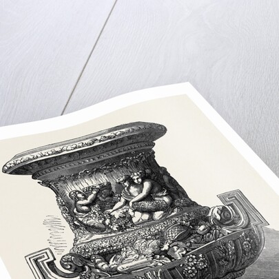 The Paris International Exhibition: The Earth White Marble Vase Exhibited by Viot and Co. France 1867 by Anonymous