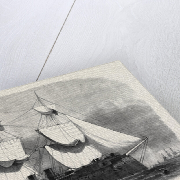 The Prussian Ironclad Frigate Kron Prinz 1867 by Anonymous