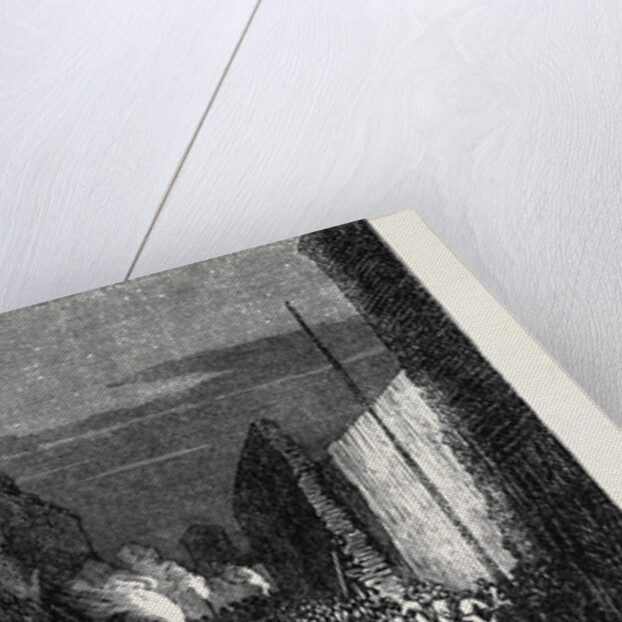 Effects of the Explosion at Clerkenwell: Corporation Lane by Night London UK 1867 by Anonymous