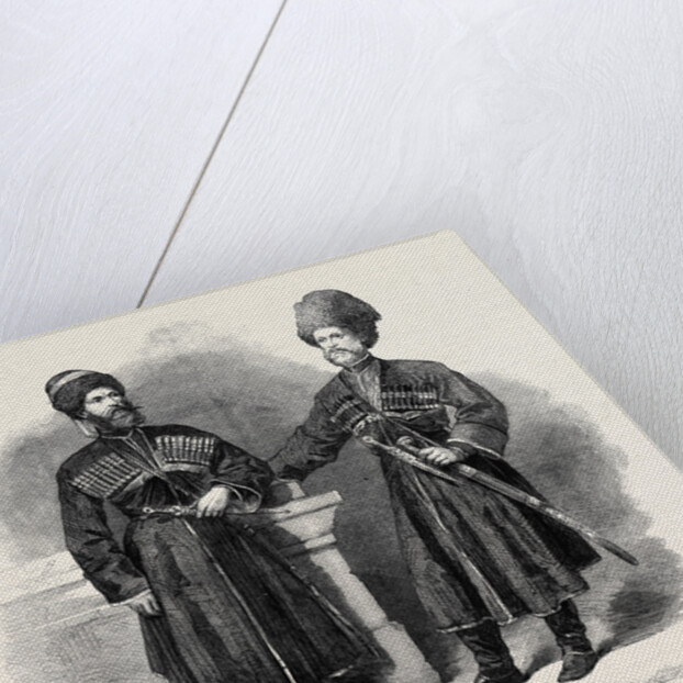The Circassian Envoys to England Hadji Hassan Effendi Constan Okhoo Ismael Effendi 1862 by Anonymous