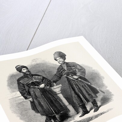 The Circassian Envoys to England Hadji Hassan Effendi Constan Okhoo Ismael Effendi 1862 by Anonymous