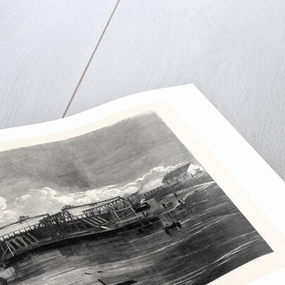 The Inundations in the Fens: The Syphon Dam of the Middle-Level Drain 1862 by Anonymous