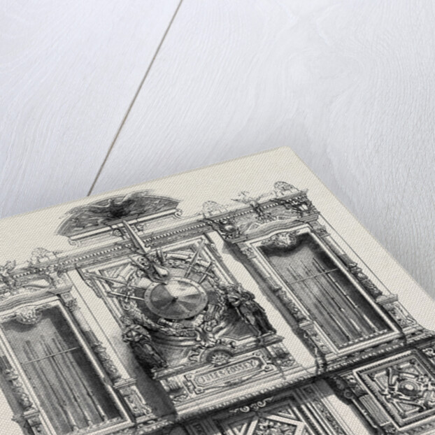 Armoury or Porte-Fusils, in the French Court the International Exhibition 1862 by Anonymous