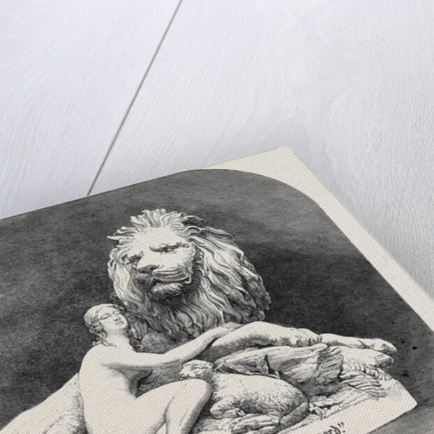 Una and the Lion in Metal, the International Exhibition 1862 by Anonymous