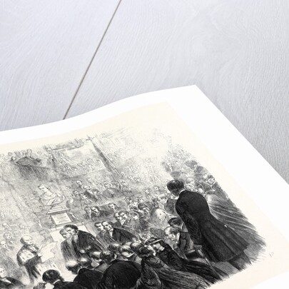 Inauguration of the Bust of His Royal Highness the Prince of Wales at the High School Edinburgh 1862 by Anonymous