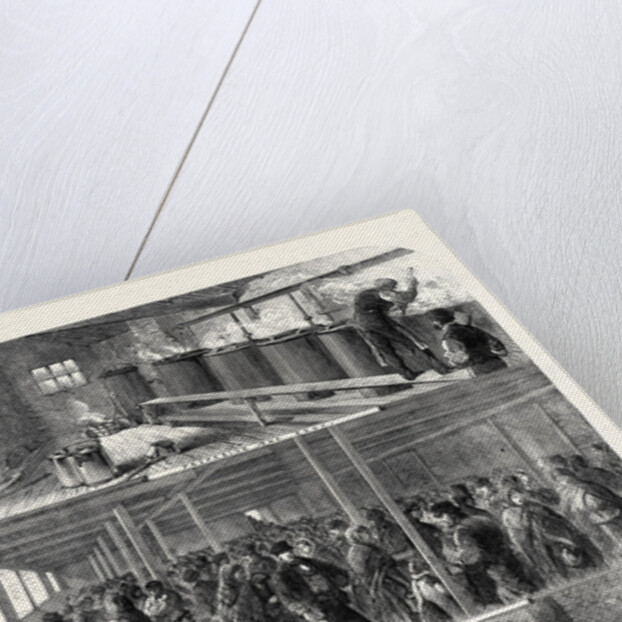 The Cotton Famine: The Society of Friends' Soup Kitchen Ball Street Lower Moseley Street Manchester 1862 by Anonymous