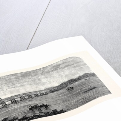 Viaduct Over the Taptee Near Surat for the Bombay Baroda and Central India Railway 1862 by Anonymous
