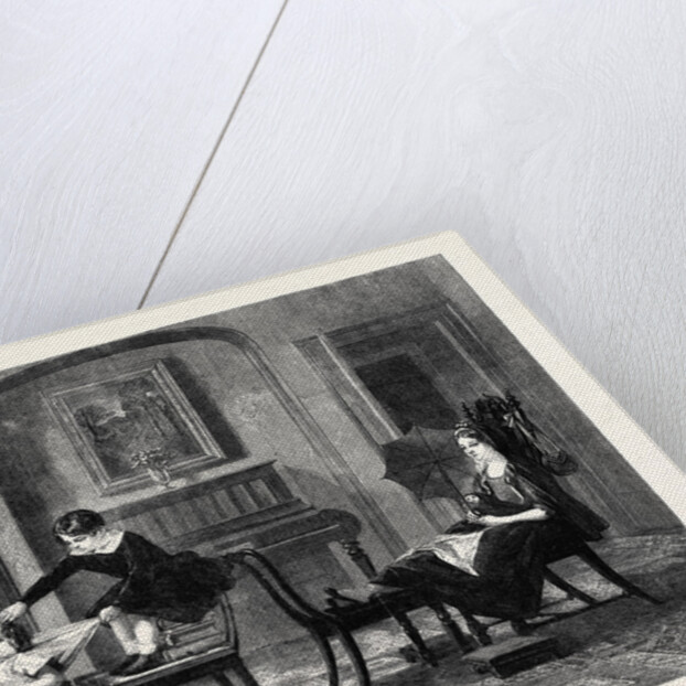 Children Playing at Horses, in the International Exhibition 1862 by Anonymous