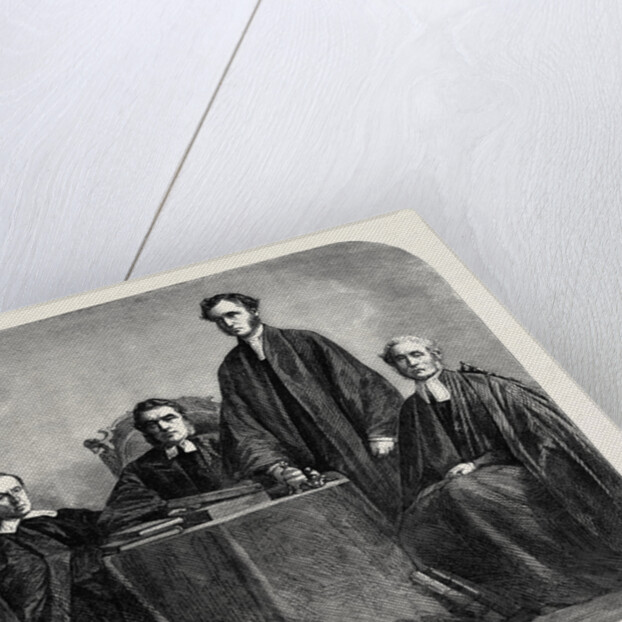 The Bishops of the Five Dioceses of the United Church of England and Ireland in Canada 1862 by Anonymous