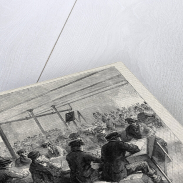 The Cotton Famine: School for Mill Operatives at Mr. Stirling's Mill Lower Mosley-Street Manchester 1862 by Anonymous