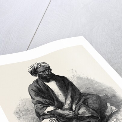 Indian Rebel Zahoor-Ool-Hoosein Recently Captured 1862 by Anonymous