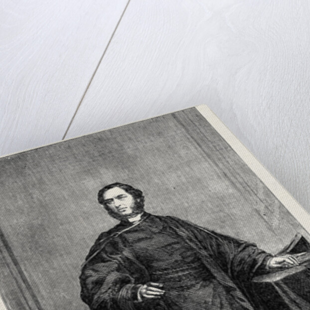 Dr. Ainger Principal of St. Bees College Cumberland 1862 by Anonymous