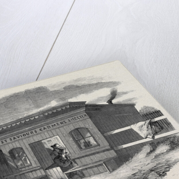 St. Saviour's Cabmen's Shelter Upper Brook Street Manchester 1862 by Anonymous