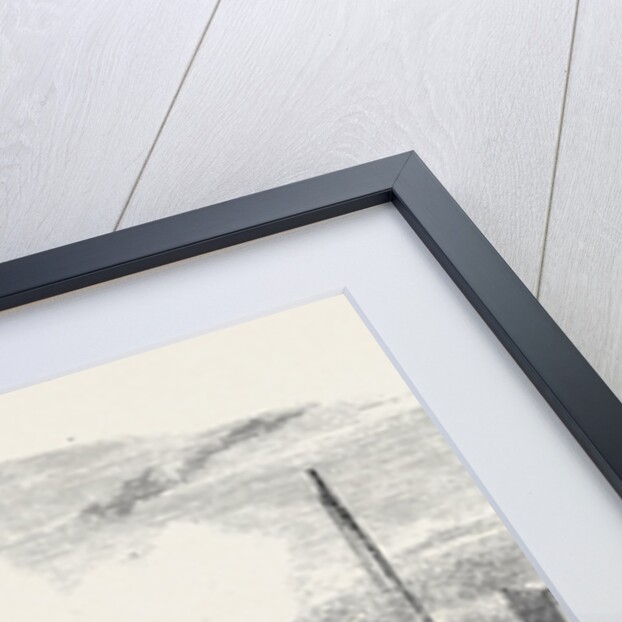 The Shellfish Supplies: Oyster-Boats Dredging Off Prestonpans 1862 by Anonymous