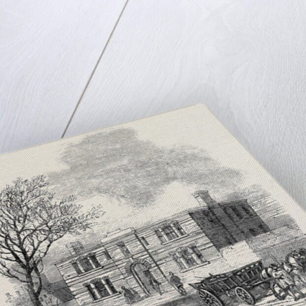 Offices Attached to the Agricultural Hall Islington 1862 by Anonymous