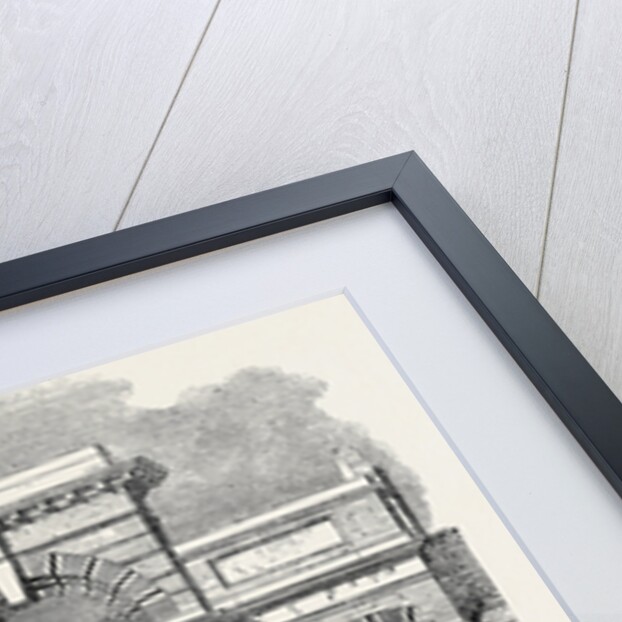 Entrance to the Agricultural Hall from the High Street Islington 1862 by Anonymous