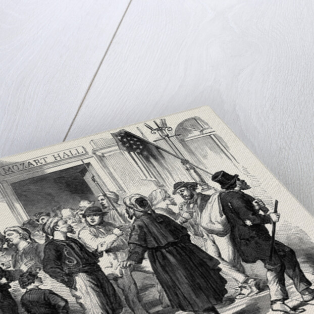 The War in America: Recruiting in New York: The Irish Zouaves 1862 by Anonymous