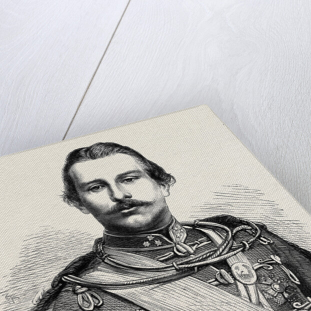 H.S.H. Prince Teck 1866 by Anonymous