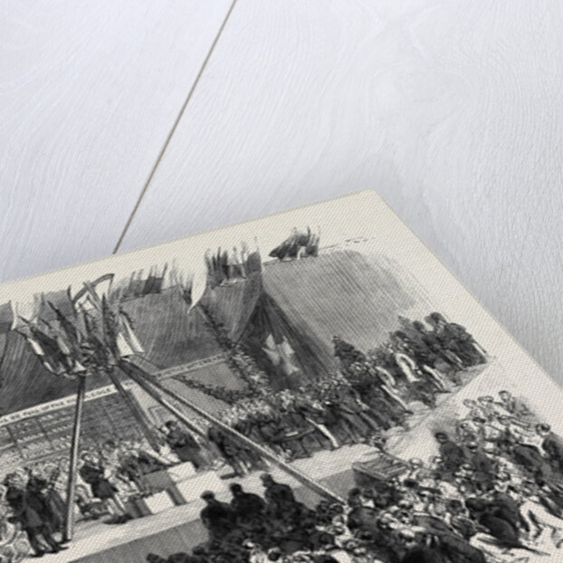 The Prince of Wales Laying the Foundation Stone of the British and Foreign Bible Society's New Building 1866 by Anonymous