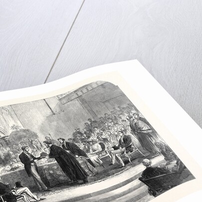 Presentation of the Freedom of the City of London to the Duke of Edinburgh at Guildhall UK 1866 by Anonymous